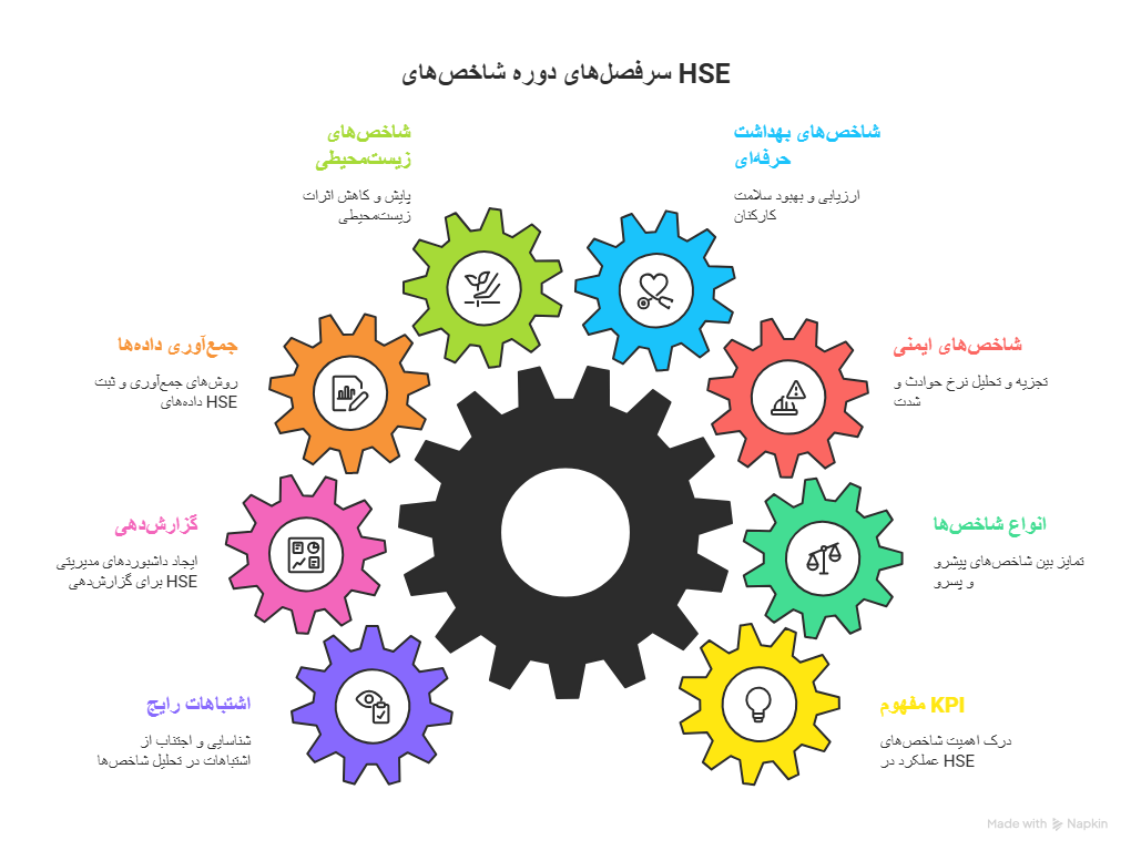 دوره شاخص های HSE